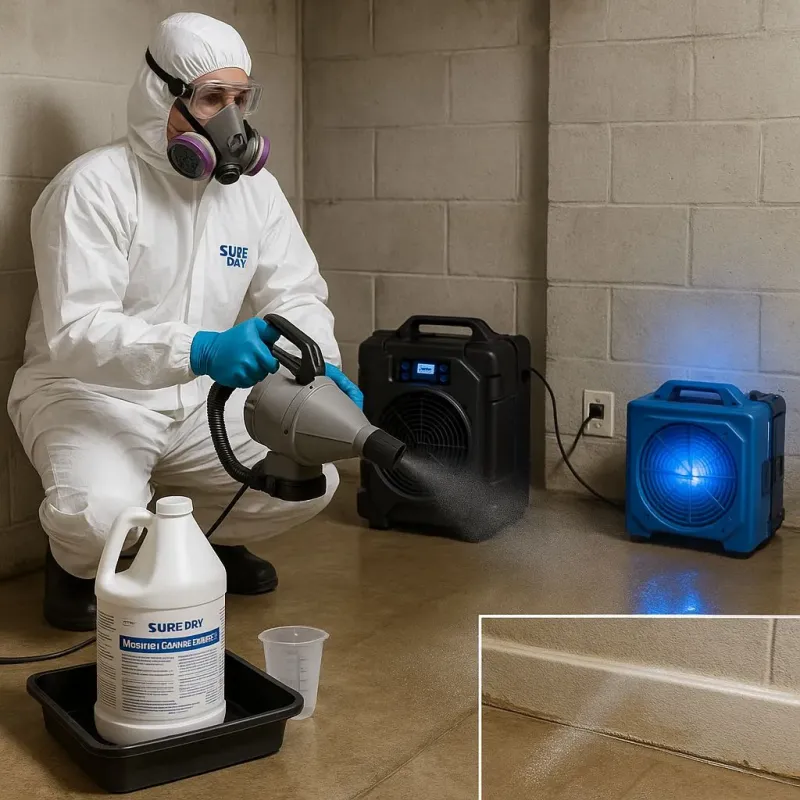 Sanitization and Odor Removal process in Fort Atkinson, WI