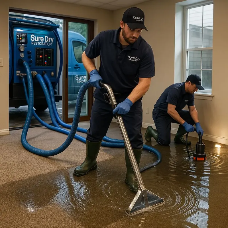 Water Extraction and Removal process in Fort Atkinson, WI